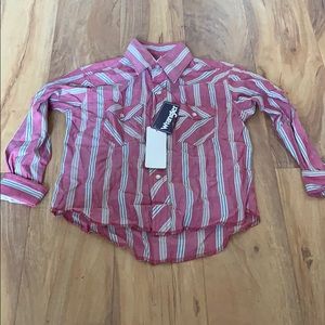 Kids Wrangler shirt size S (5-6)